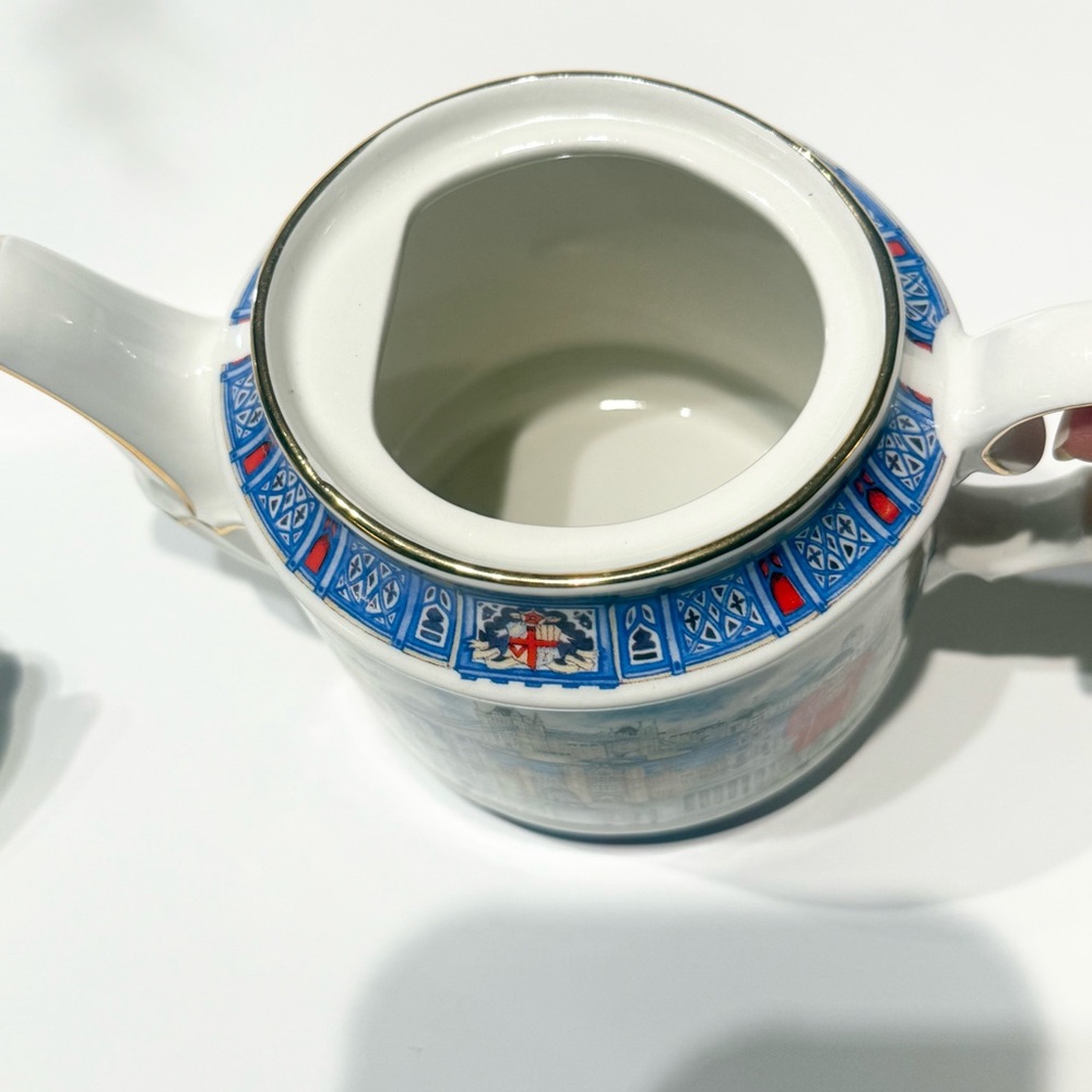 SADLER LONDON HERITAGE COLLECTION THAMESIDE CERAMIC TEAPOT - Picture 9 of 13